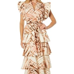 Marie Oliver tiered dress xxc